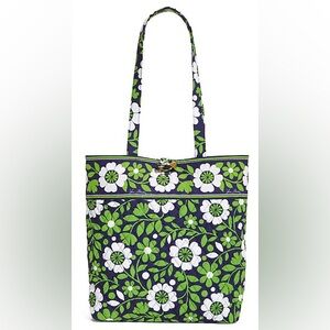 Vera Bradley Lucky You Beautiful Quilted Floral Tote Bag